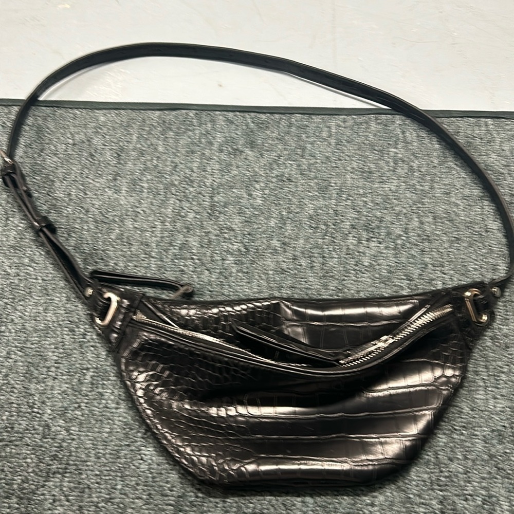 Cross body black purse
